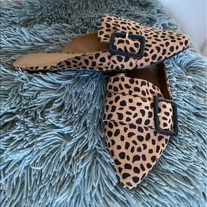 NWOT Leopard Flats